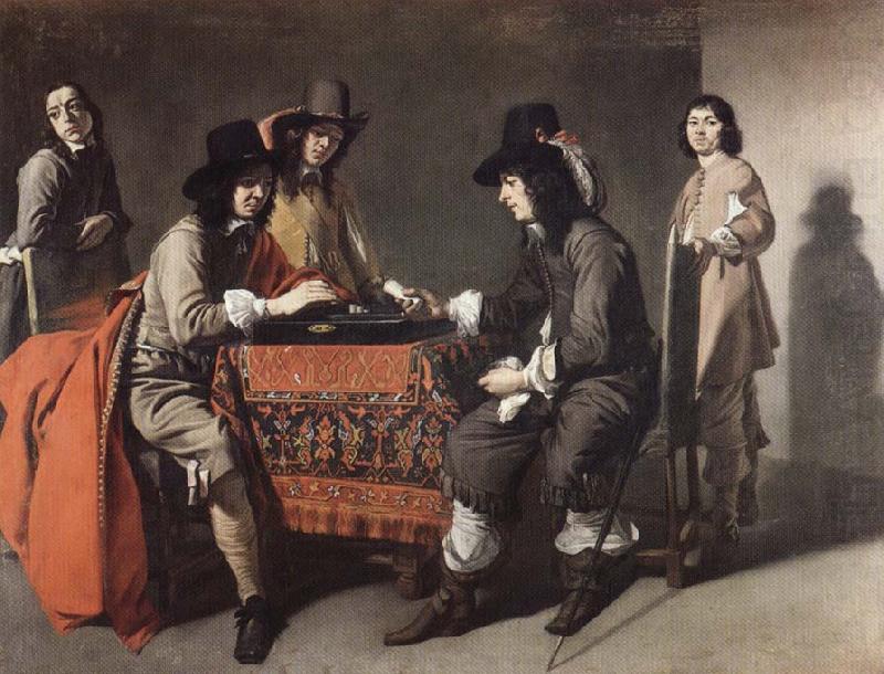 The Backgammon Players, Mathieu le Nain